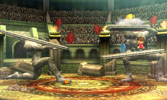 Super Smash Bros. for Nintendo 3DS screenshot - Default Stages