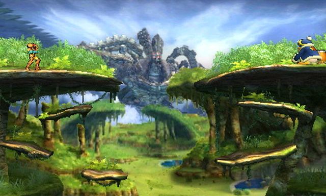 Super Smash Bros. for Nintendo 3DS screenshot - Default Stages