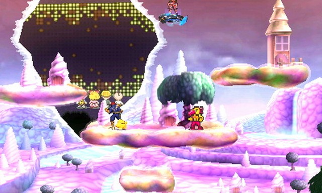 Super Smash Bros. for Nintendo 3DS screenshot - Hidden Stages