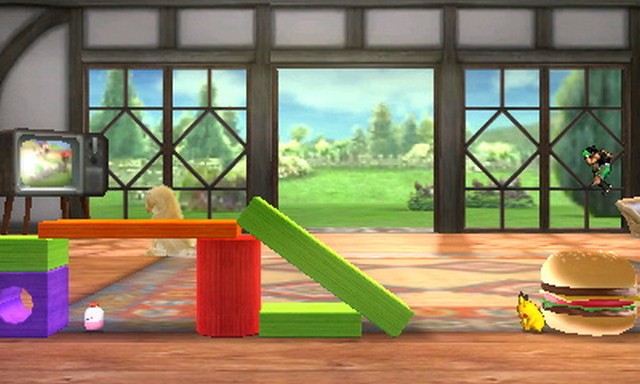 Super Smash Bros. for Nintendo 3DS screenshot - Default Stages