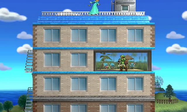Super Smash Bros. for Nintendo 3DS screenshot - Default Stages