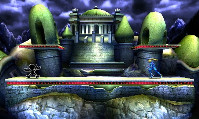 Super Smash Bros. for Nintendo 3DS screenshot - Default Stages