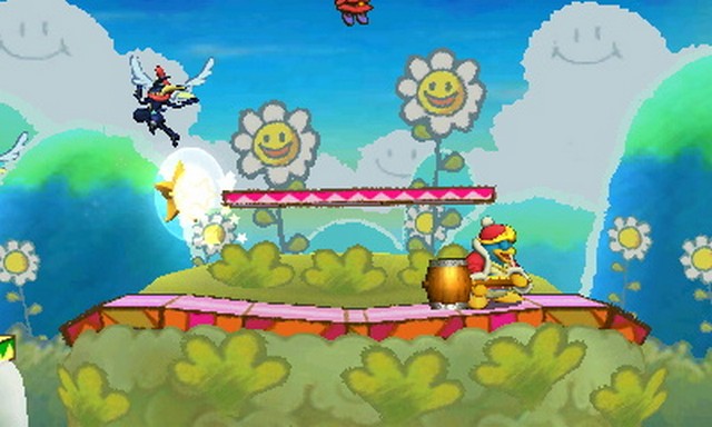 Super Smash Bros. for Nintendo 3DS screenshot - Default Stages
