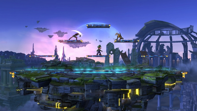 Super Smash Bros. for Wii U screenshot - Default Stages