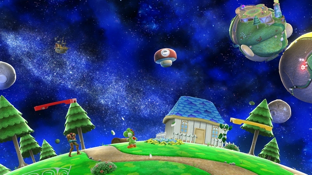 Super Smash Bros. for Wii U screenshot - Default Stages