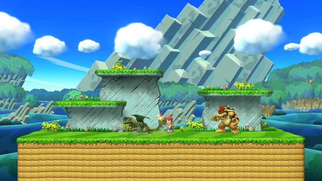 Super Smash Bros. for Wii U screenshot - Default Stages