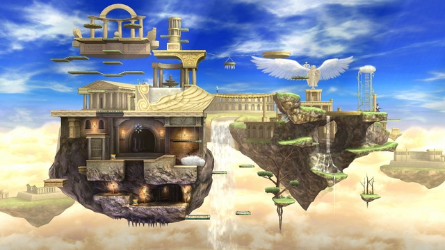Super Smash Bros. for Wii U screenshot - Default Stages