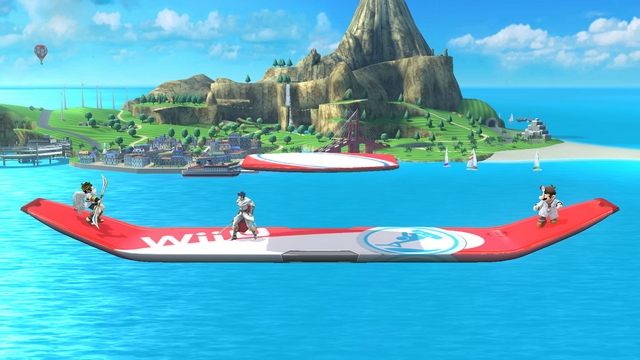 Super Smash Bros. for Wii U screenshot - Default Stages
