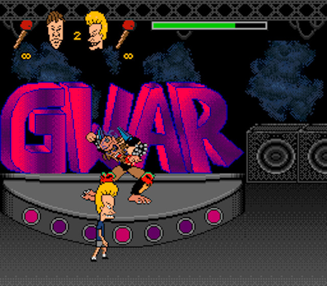 Beavis and Butt-head (SNES) screenshots and images