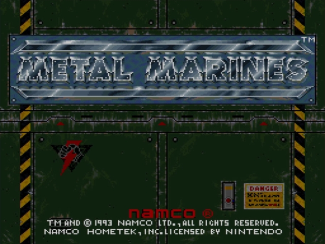 Metal Marines (SNES) image