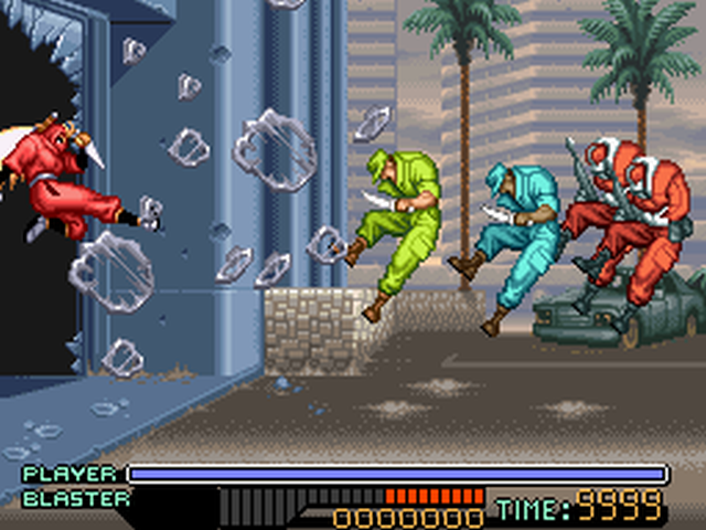 Ninja Warriors (SNES) image