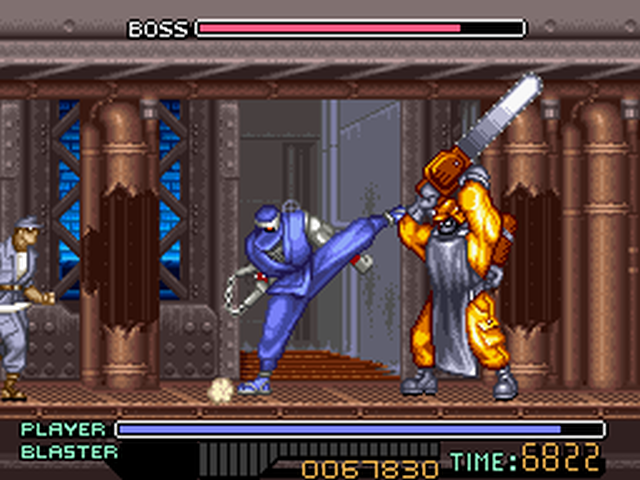 Ninja Warriors (SNES) image