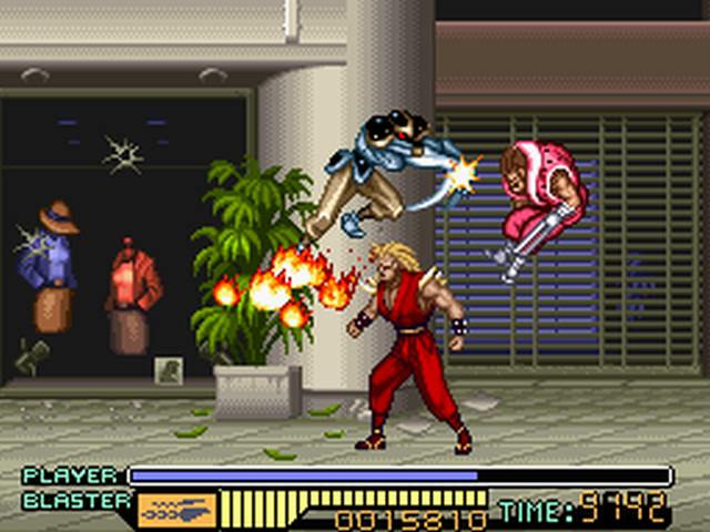 Ninja Warriors (SNES) image