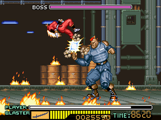Ninja Warriors (SNES) image