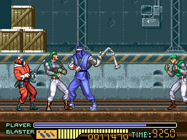 Ninja Warriors (SNES) image