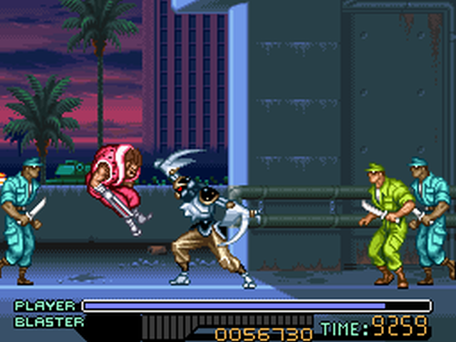 Ninja Warriors (SNES) image