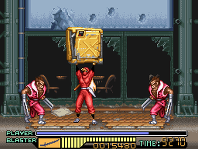 Ninja Warriors (SNES) image