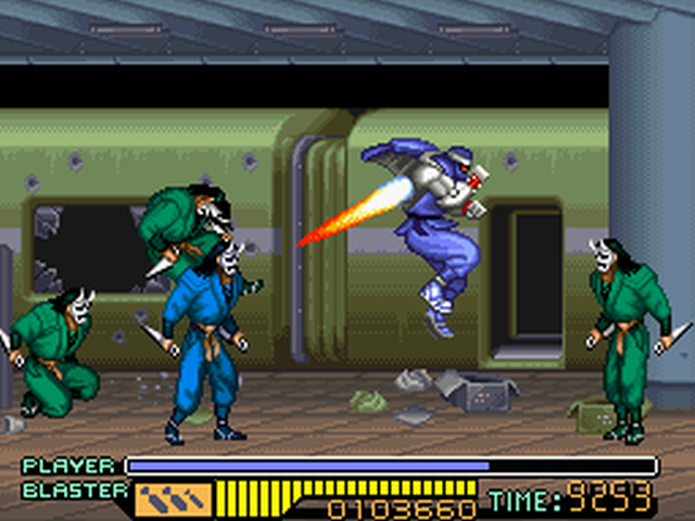 Ninja Warriors (SNES) image