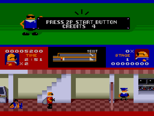 Bonanza Brothers (Genesis) screenshots and images