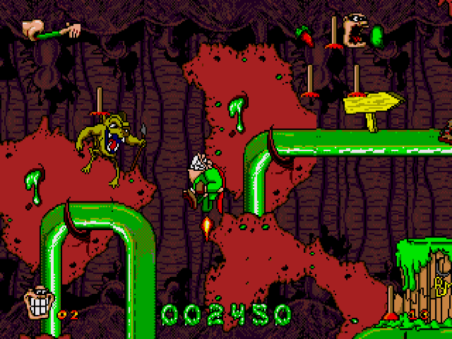 Boogerman: A Pick and Flick Adventure (Genesis) image