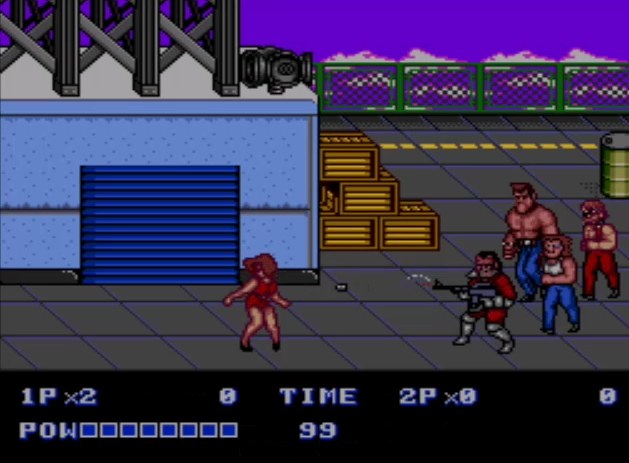 Double Dragon II: The Revenge (Genesis) image