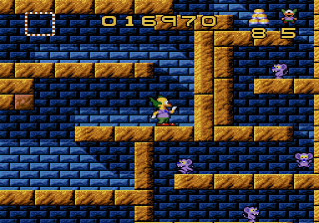 Krusty's Super Funhouse (Genesis) image