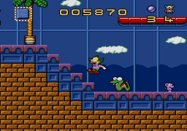 Krusty's Super Funhouse (Genesis) image