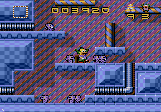 Krusty's Super Funhouse (Genesis) image