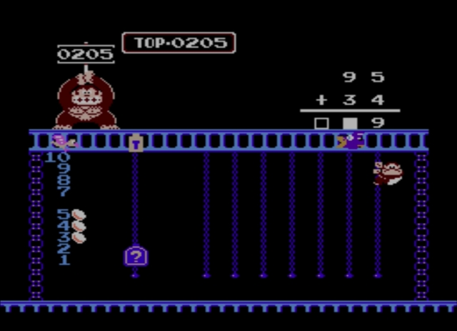 Donkey Kong Jr. Math (NES) image