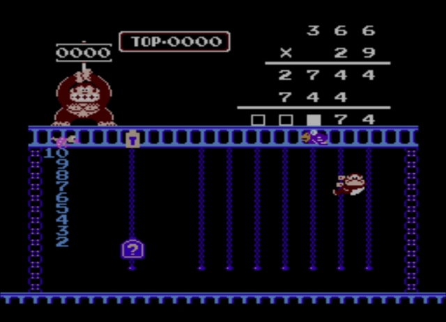 Donkey Kong Jr. Math (NES) image
