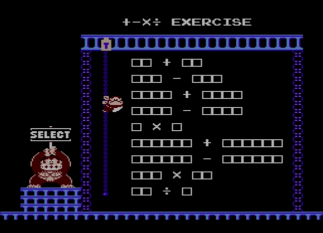Donkey Kong Jr. Math (NES) image