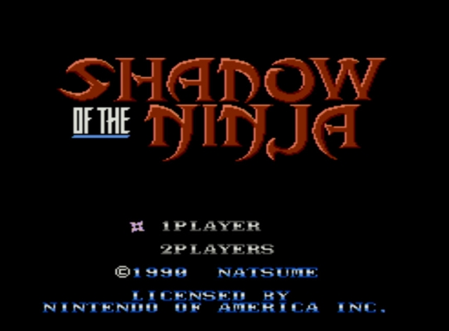 Shadow of the Ninja (NES) image