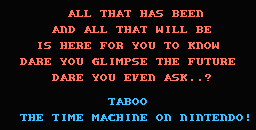 Taboo: The Sixth Sense (NES) image