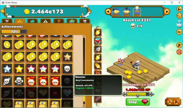 Clicker Heroes, Software