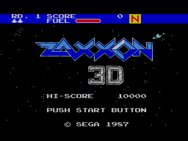 Zaxxon 3-D (Sega Master System) image