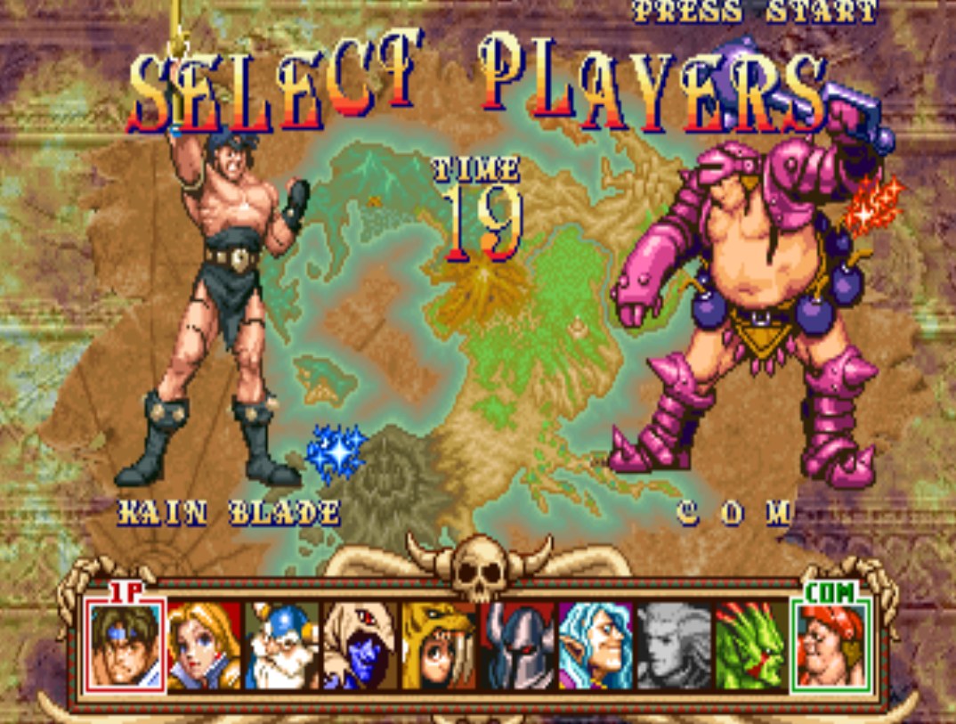 Golden Axe: The Duel (Arcade) image