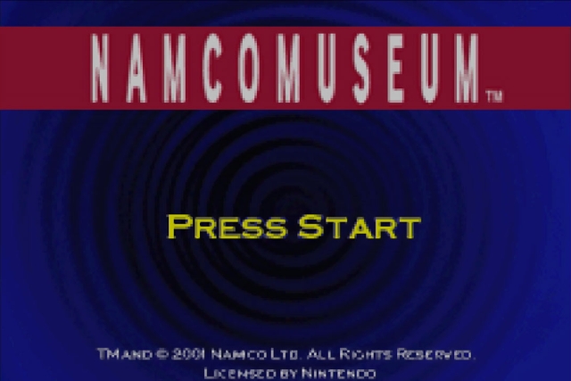 Namco Museum (Game Boy Advance) image
