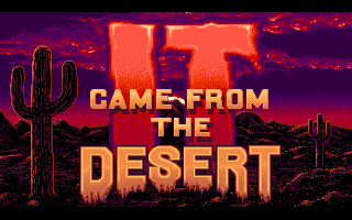 It Came From the Desert (Amiga) image