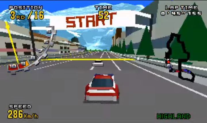 Virtua Racing Deluxe (Sega 32X) image