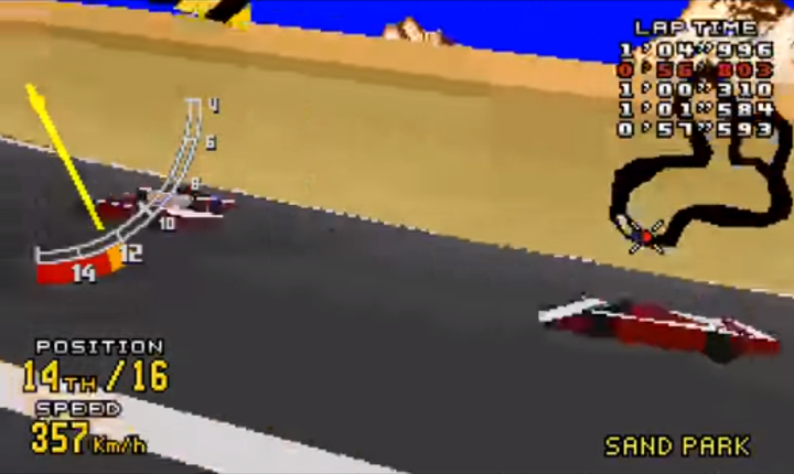 Virtua Racing Deluxe (Sega 32X) image
