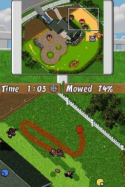 1950s Lawn Mower Kids (DS) image