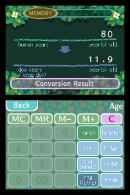 Animal Crossing Calculator (DS) image