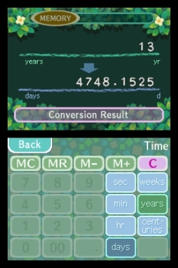 Animal Crossing Calculator (DS) image