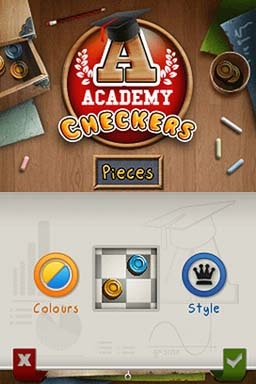 Academy: Checkers (DS) image
