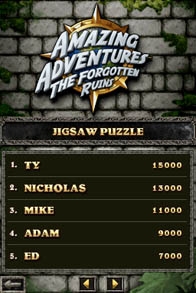 Amazing Adventures: The Forgotten Ruins (DS) image