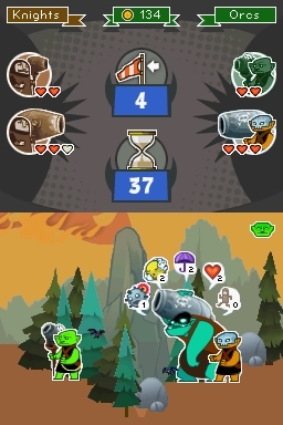 Artillery: Knights vs. Orcs (DS) image