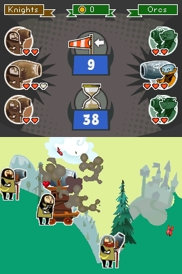 Artillery: Knights vs. Orcs (DS) image