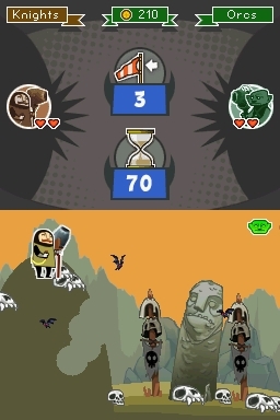 Artillery: Knights vs. Orcs (DS) image