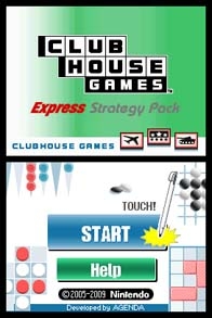 HonestGamers - Clubhouse Games Express: Strategy Pack (DS)