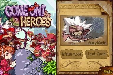 Come On! Heroes (DS) image